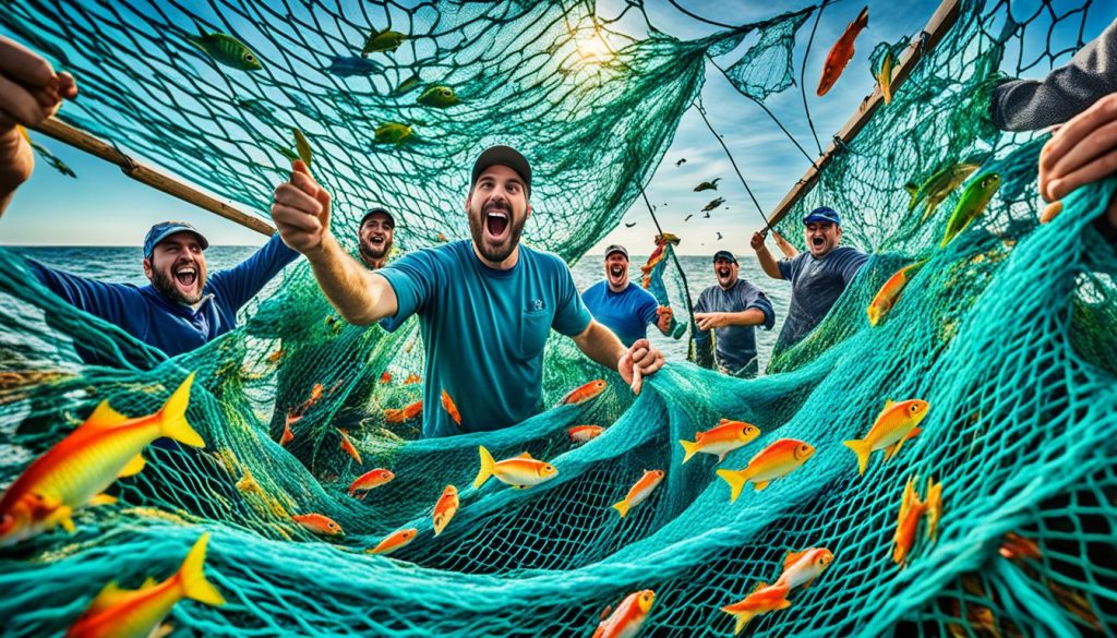 Gulungan tembak ikan